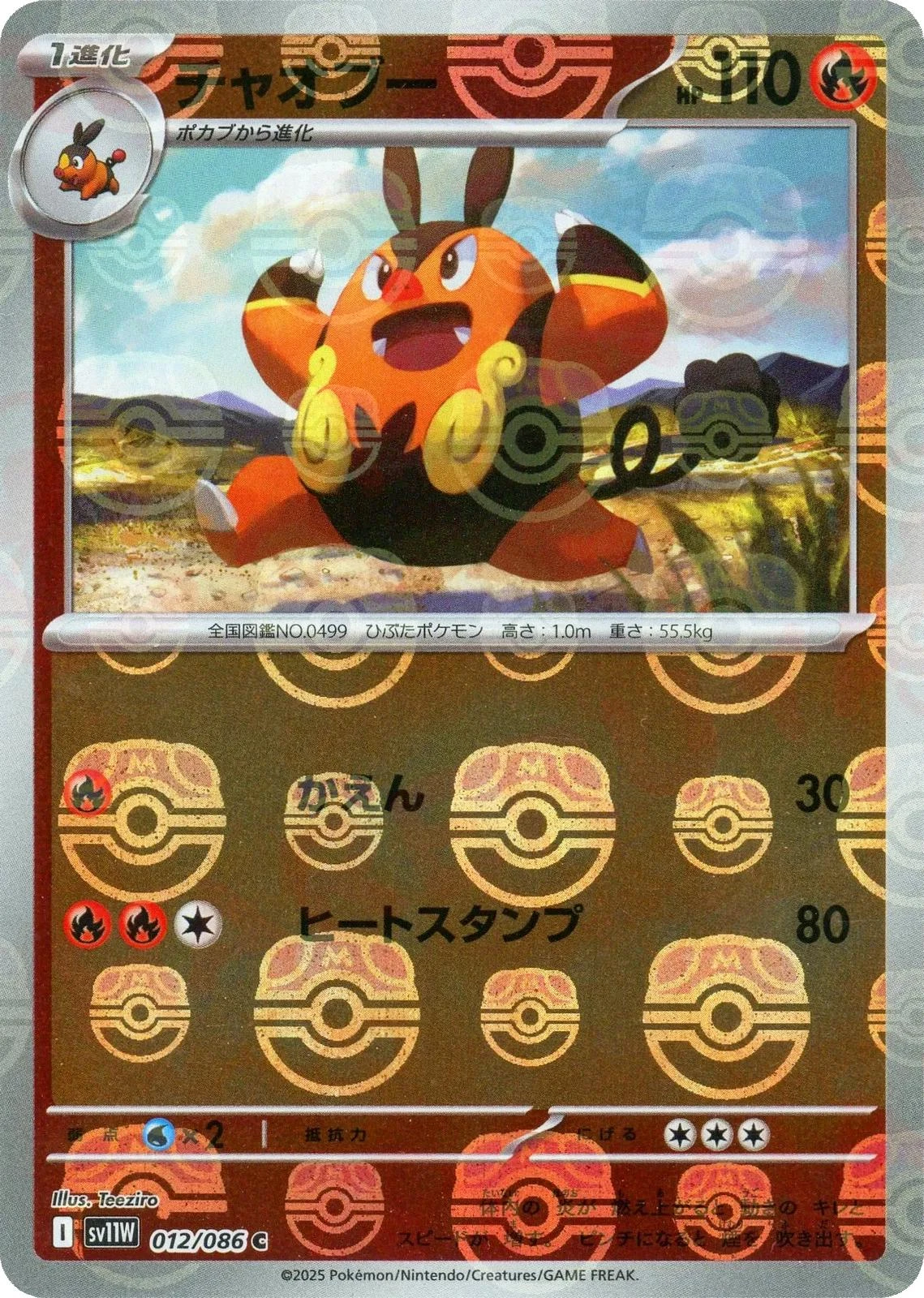 Pignite Master Ball #12