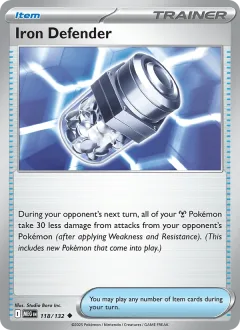 Iron Defender Reverse Holo