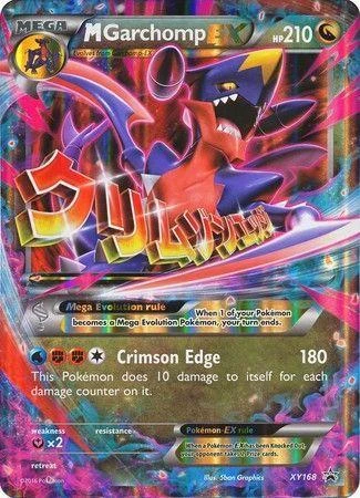 Mega Garchomp Ex Xy168