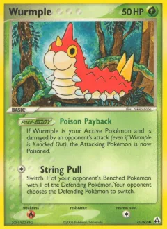 Wurmple Reverse Holo
