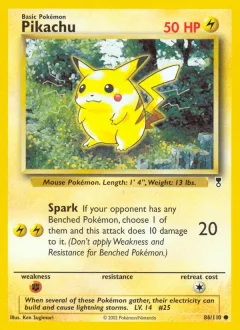 Pikachu Reverse Holo