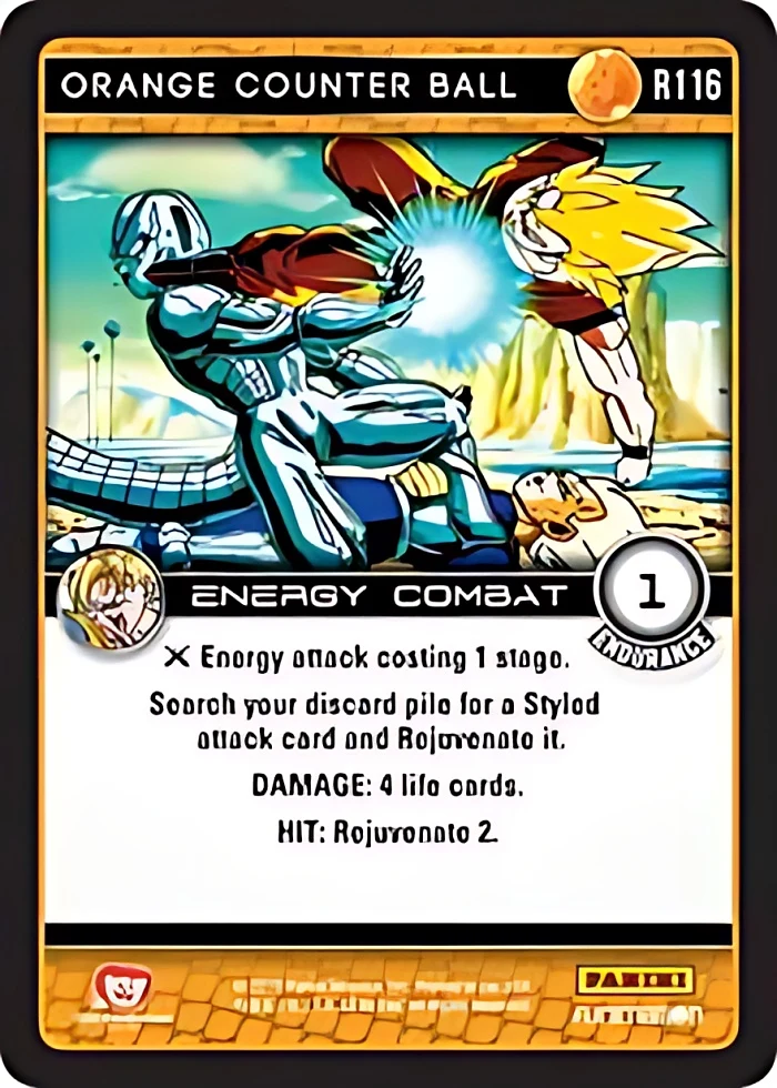 Orange Counter Ball #R116