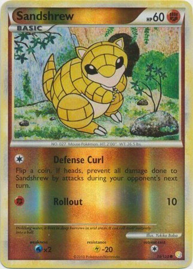 Sandshrew Reverse Holo #79