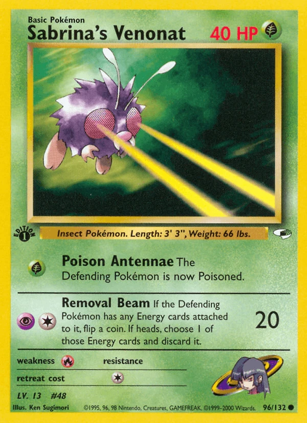 Sabrina's Venonat #96