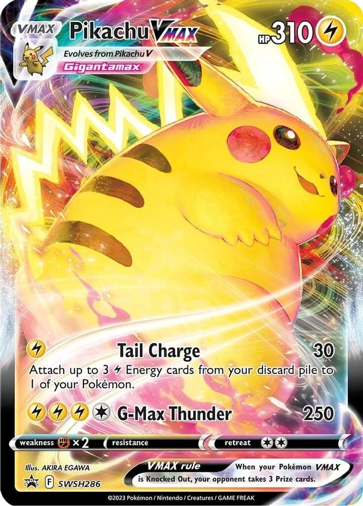 Pikachu VMax #SWSH286