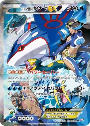 Team Aqua's Kyogre EX #6