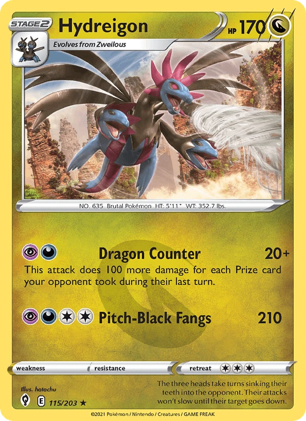 Hydreigon Holo #115