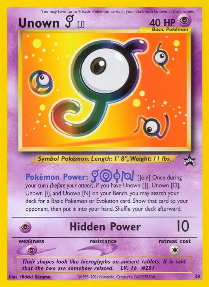 Unown J #38