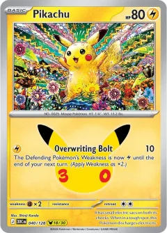 Pikachu Holo