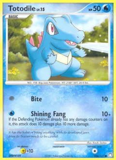 Totodile Reverse Holo