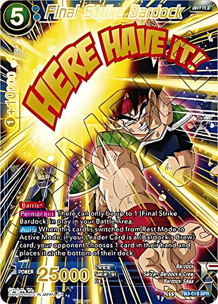 Final Strike Bardock [SPR] #TB3-019_SPR