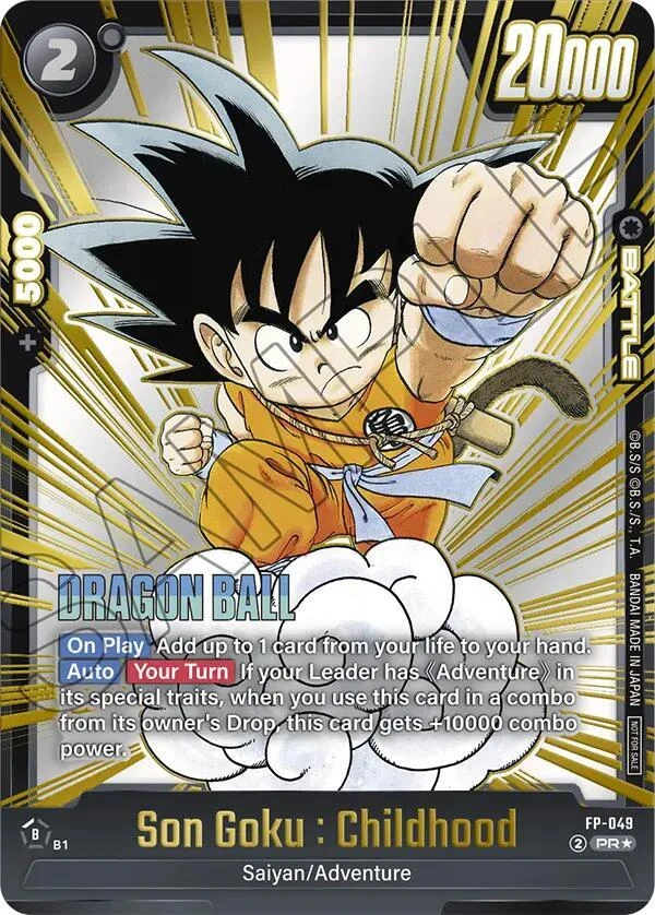 Son Goku : Childhood [Gold] #FP-049