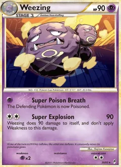 Weezing Reverse Holo