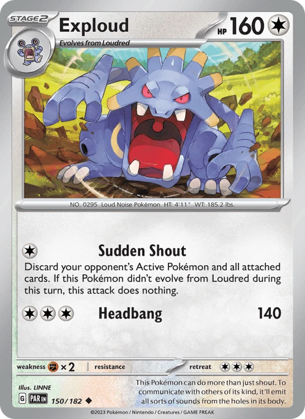 Exploud Reverse Holo #150