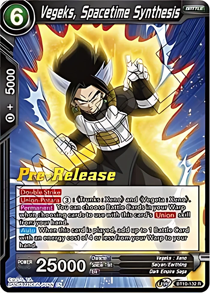 Vegeks, Spacetime Synthesis [Pre-Release] #BT10-132