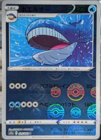 Wailord Reverse Holo #26