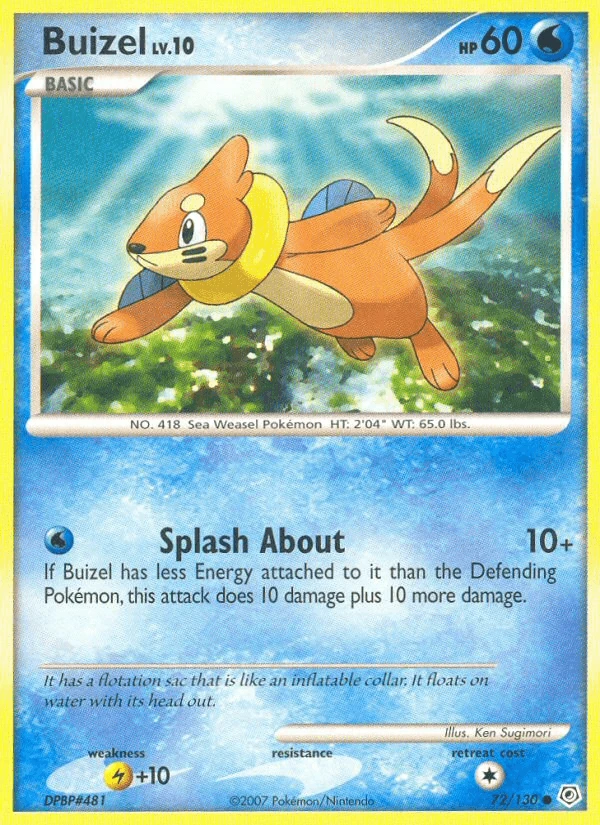 Buizel #72