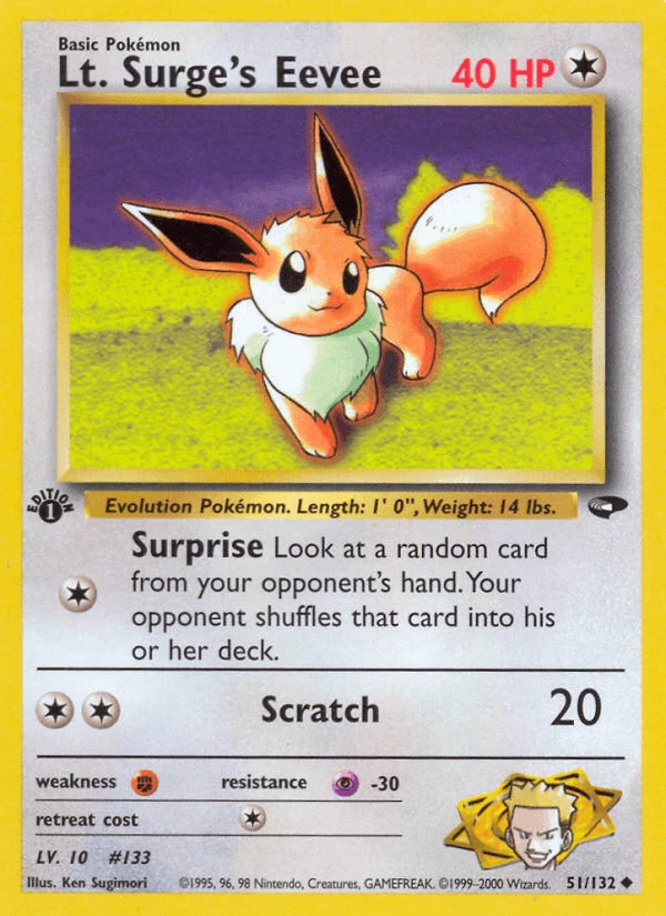 Lt Surge's Eevee #51