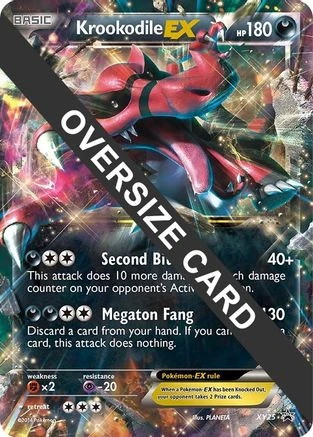 Krookodile EX #XY25