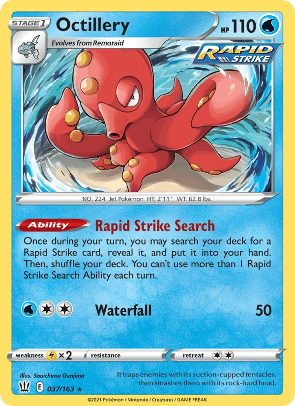 Octillery Reverse Holo #37