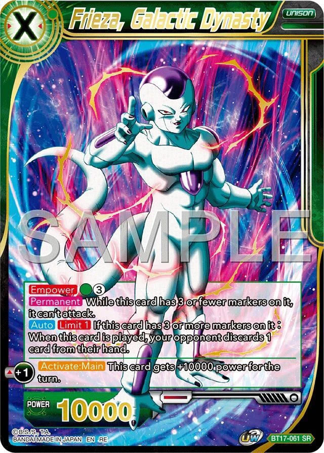 Frieza, Galactic Dynasty [Reprint] #BT17-061