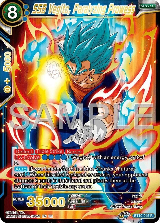 SSB Vegito, Paralyzing Prowess [Reprint] #BT10-045
