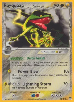 Rayquaza Reverse Holo