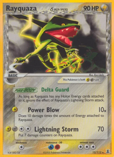 Rayquaza Reverse Holo