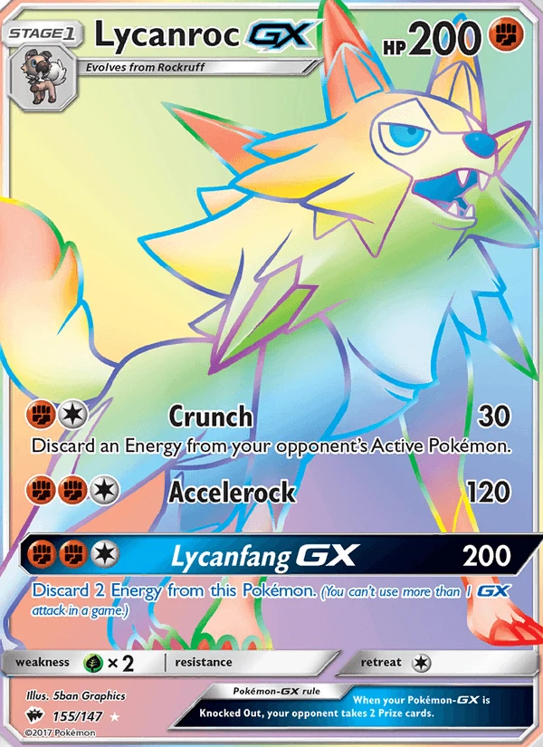 Lycanroc Gx #155