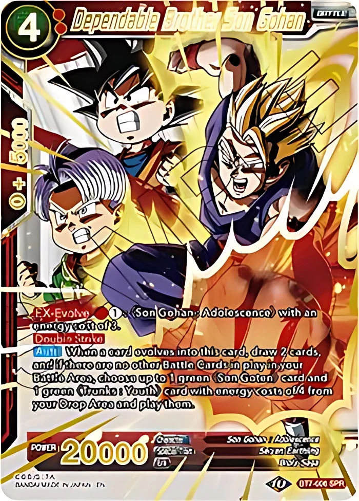 Dependable Brother Son Gohan [SPR] #BT7-006