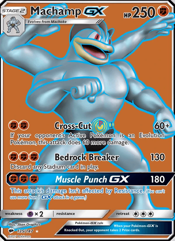 Machamp Gx #135