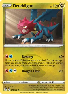 Druddigon Reverse Holo