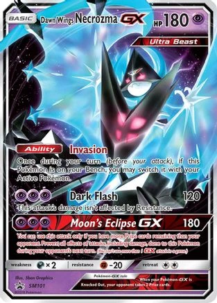 Dawn Wings Necrozma GX #SM101