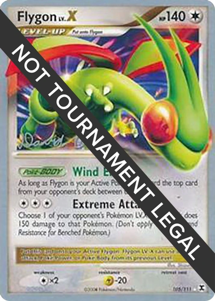Flygon LV X David Cohen #105