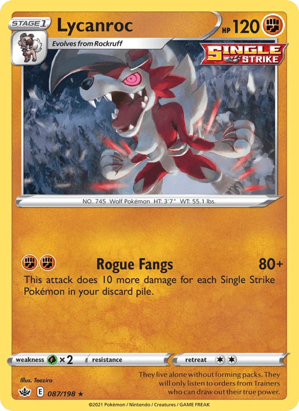 Lycanroc Holo #87