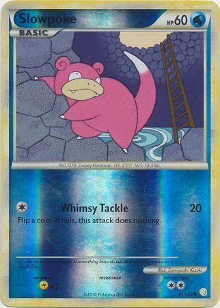 Slowpoke Reverse Holo #81