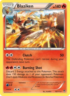Blaziken Reverse Holo