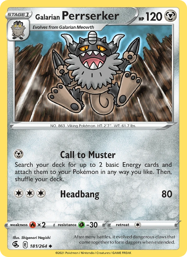 Galarian Perrserker #181