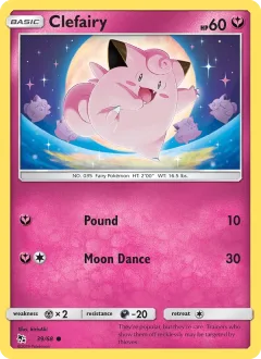 Clefairy Reverse Holo