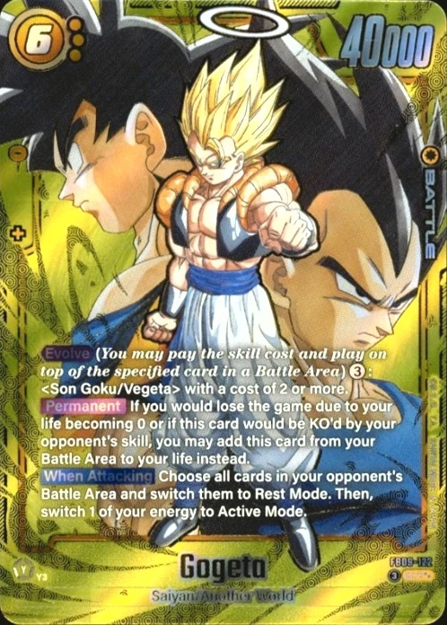 Gogeta [Super Alternate Art] #FB09-122