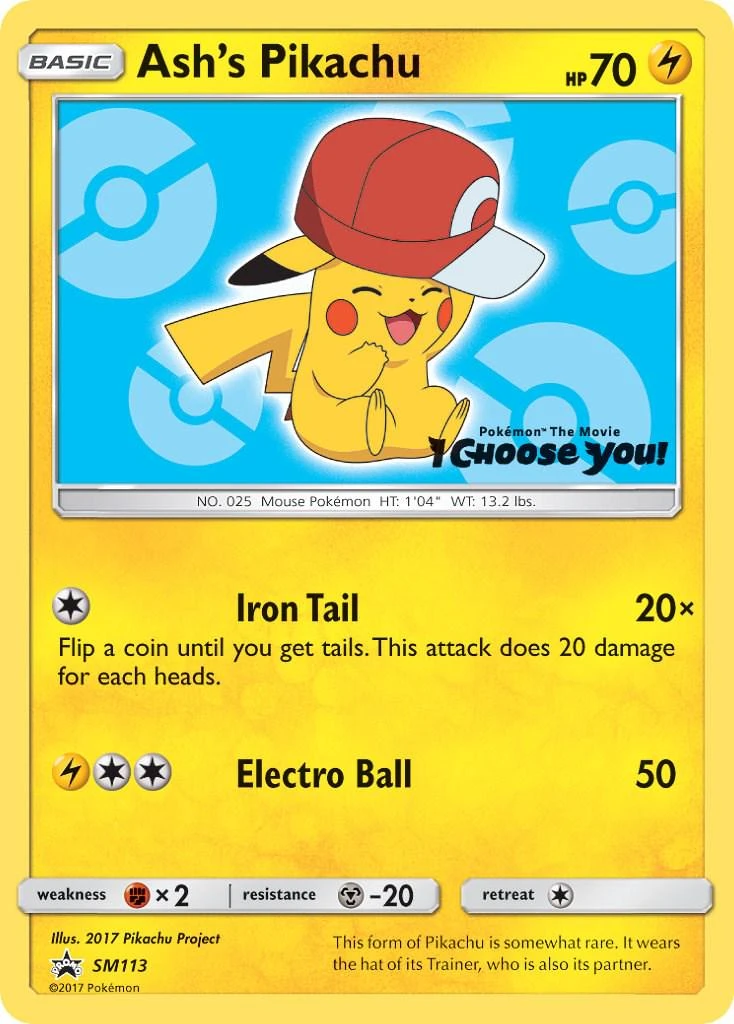 Ash's Pikachu Sm113