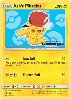 Ash's Pikachu Sm113