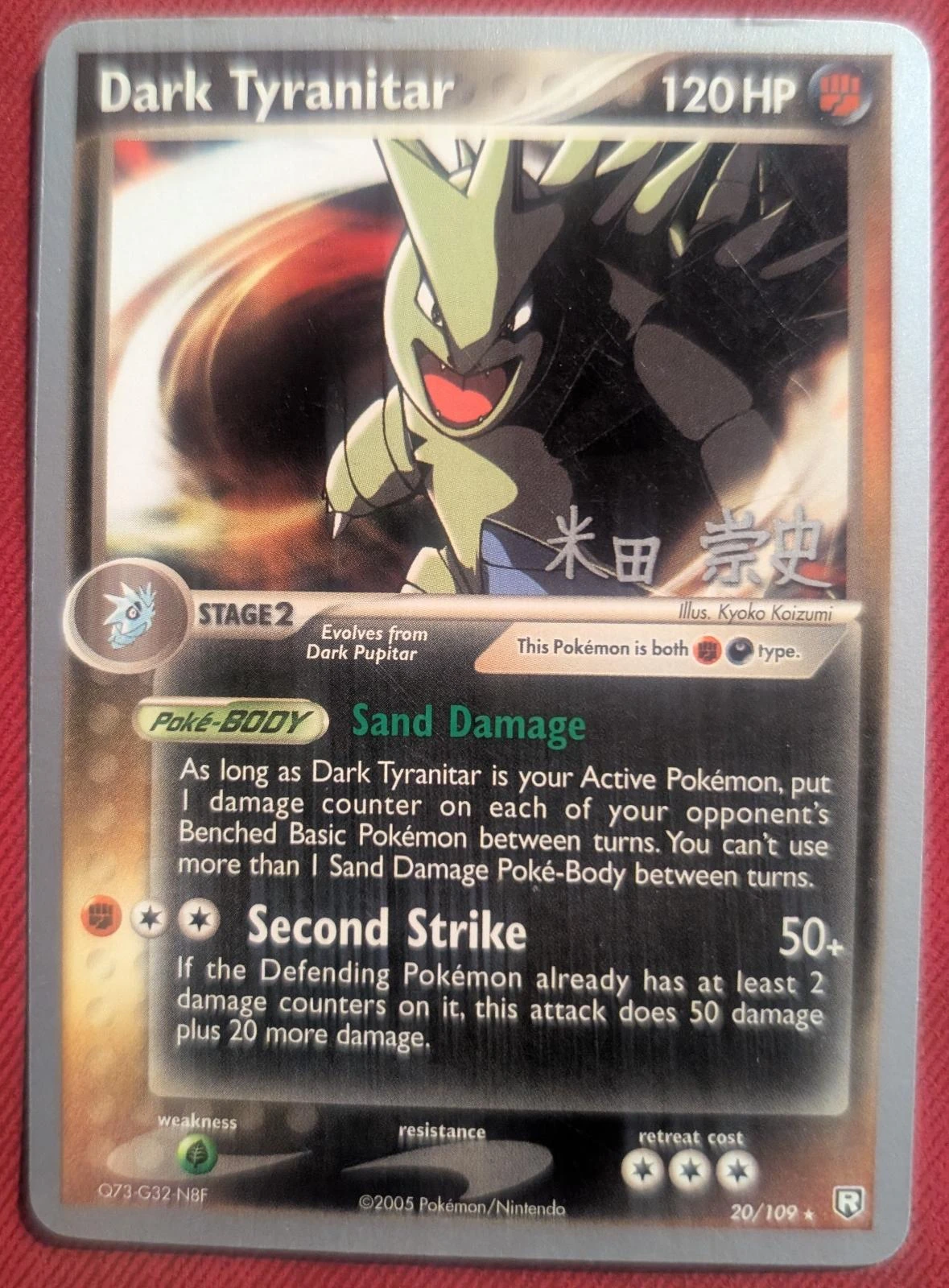 Dark Tyranitar #20