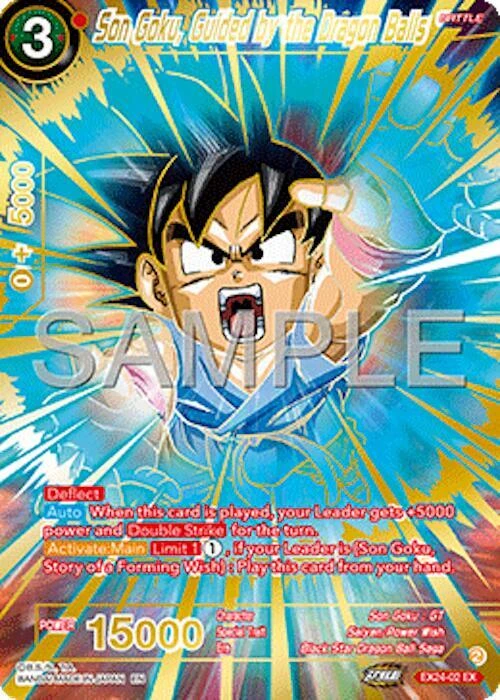Son Goku, Guided by the Dragon Balls #EX24-02