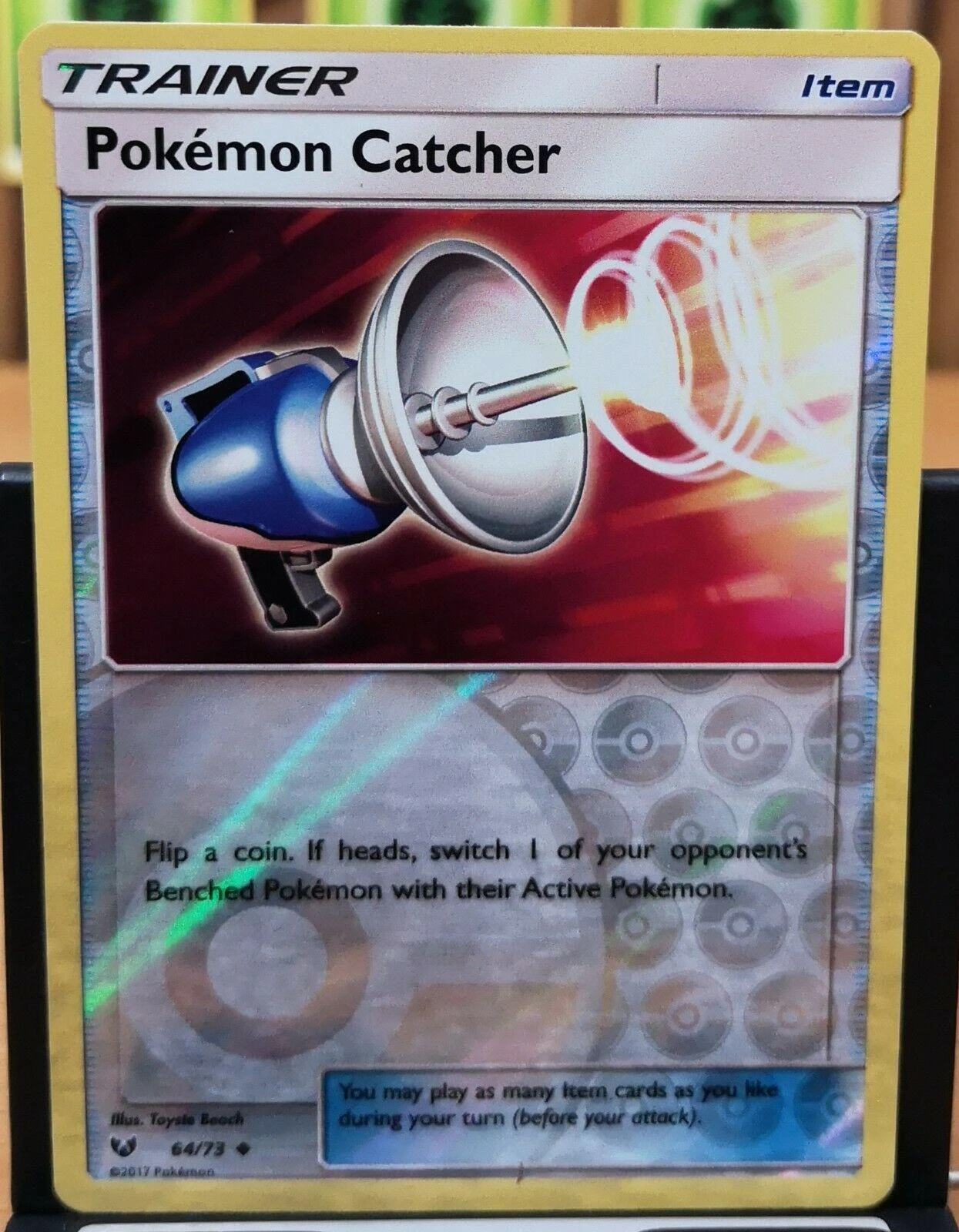 Pokemon Catcher Reverse Holo #64
