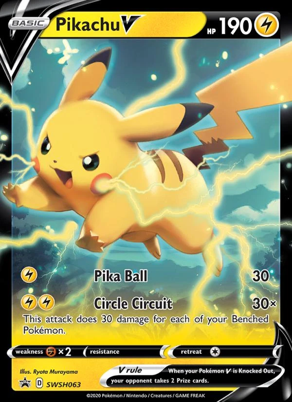 Pikachu V #SWSH063
