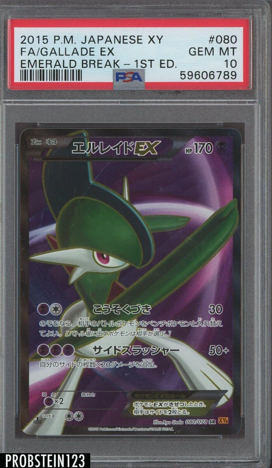 Gallade Ex #80