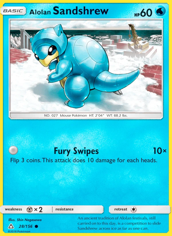 Alolan Sandshrew #28