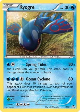 Kyogre #XY51