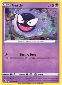 Gastly Reverse Holo